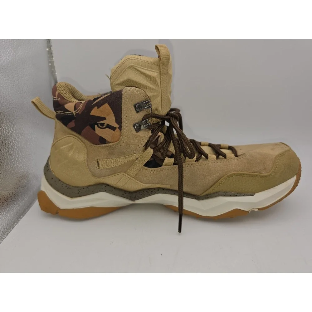 Rax Wild Wolf School Hiking Shoes Men Size 12 Tan High Top Lace Up Hiking Boots